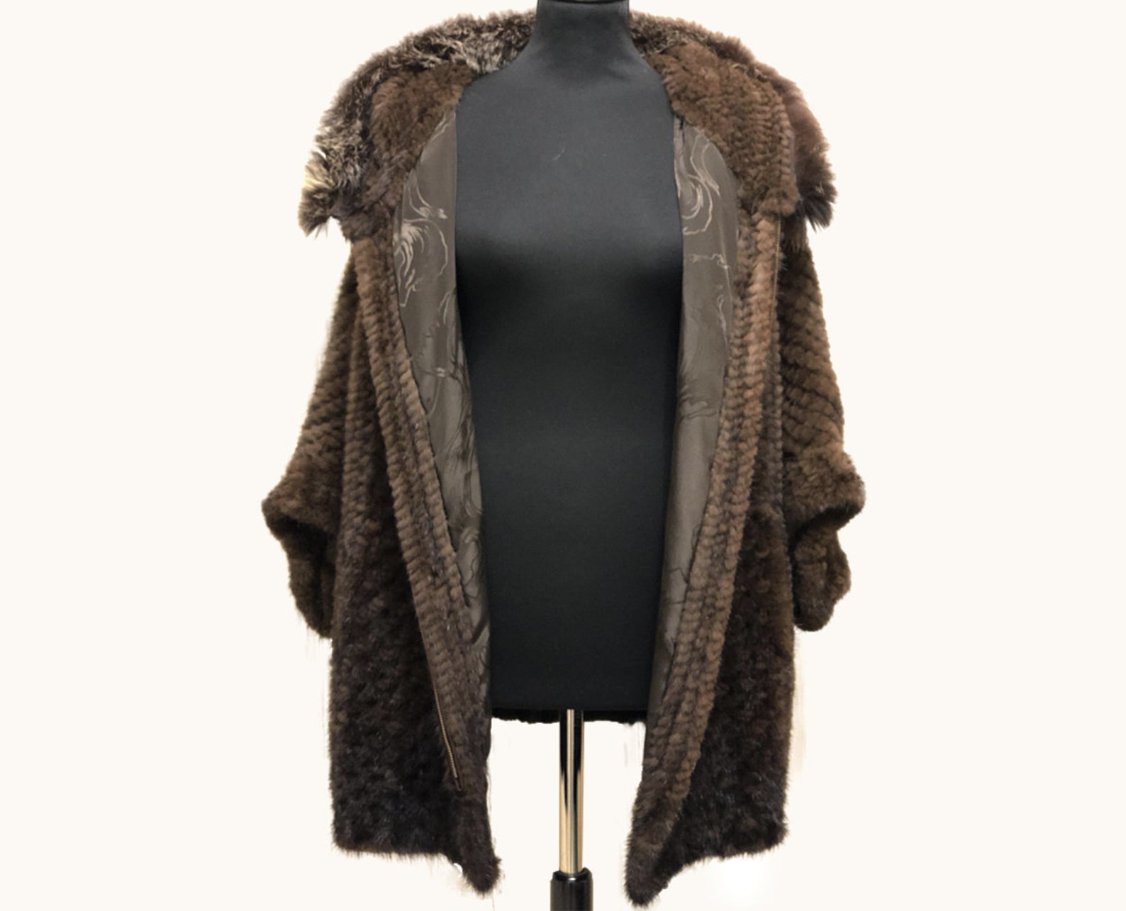 Plus size coat Fur coat Fur jacket Mink coat Jacket fur Coat | Etsy