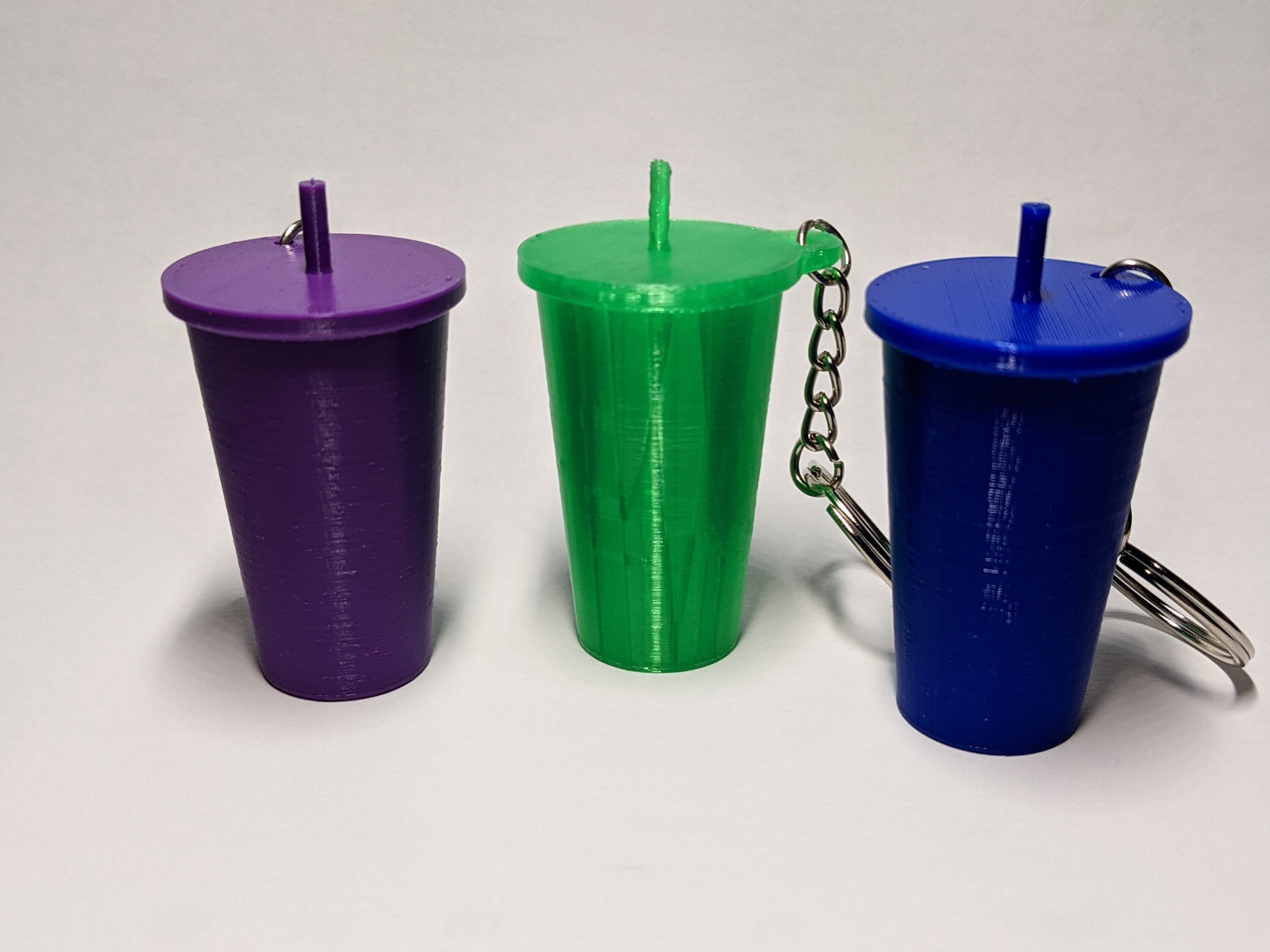 Mini Tumbler Keychains Many Colors Etsy