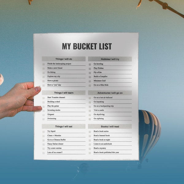 Summer Bucket List 2021, Summer Bucketlist Ideas, Summer Plans 2021, Summer Vibes, Spend Summer Outdoors, Editable Digital Download