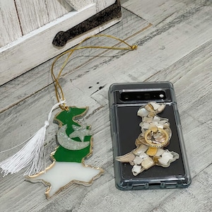 Pakistan Map Phone Ring Stand Holder OR car ornament