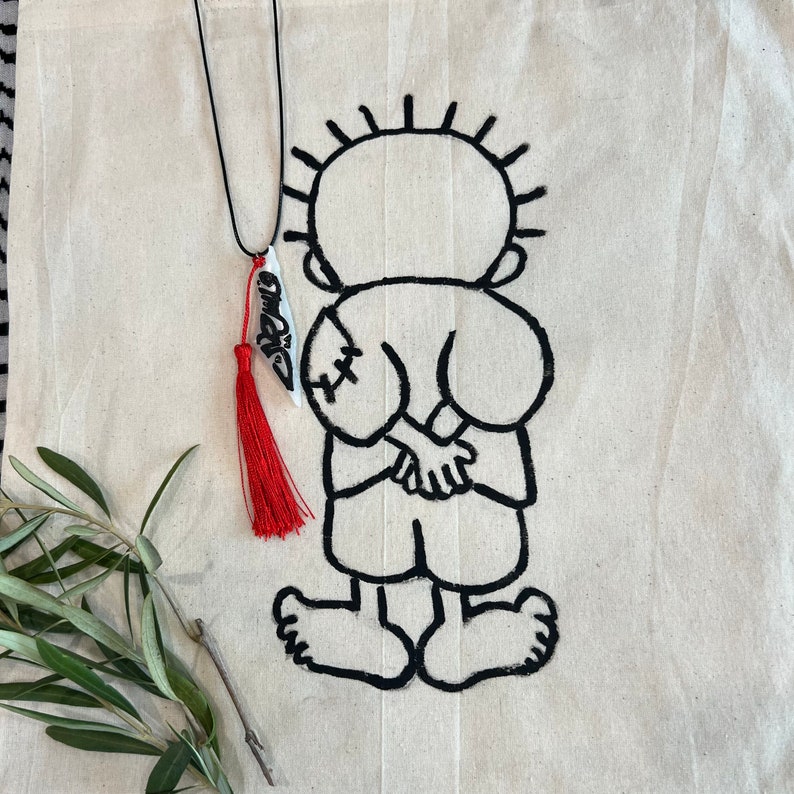 Handalah Hand Painted Tote Bag | Palestine - Etsy