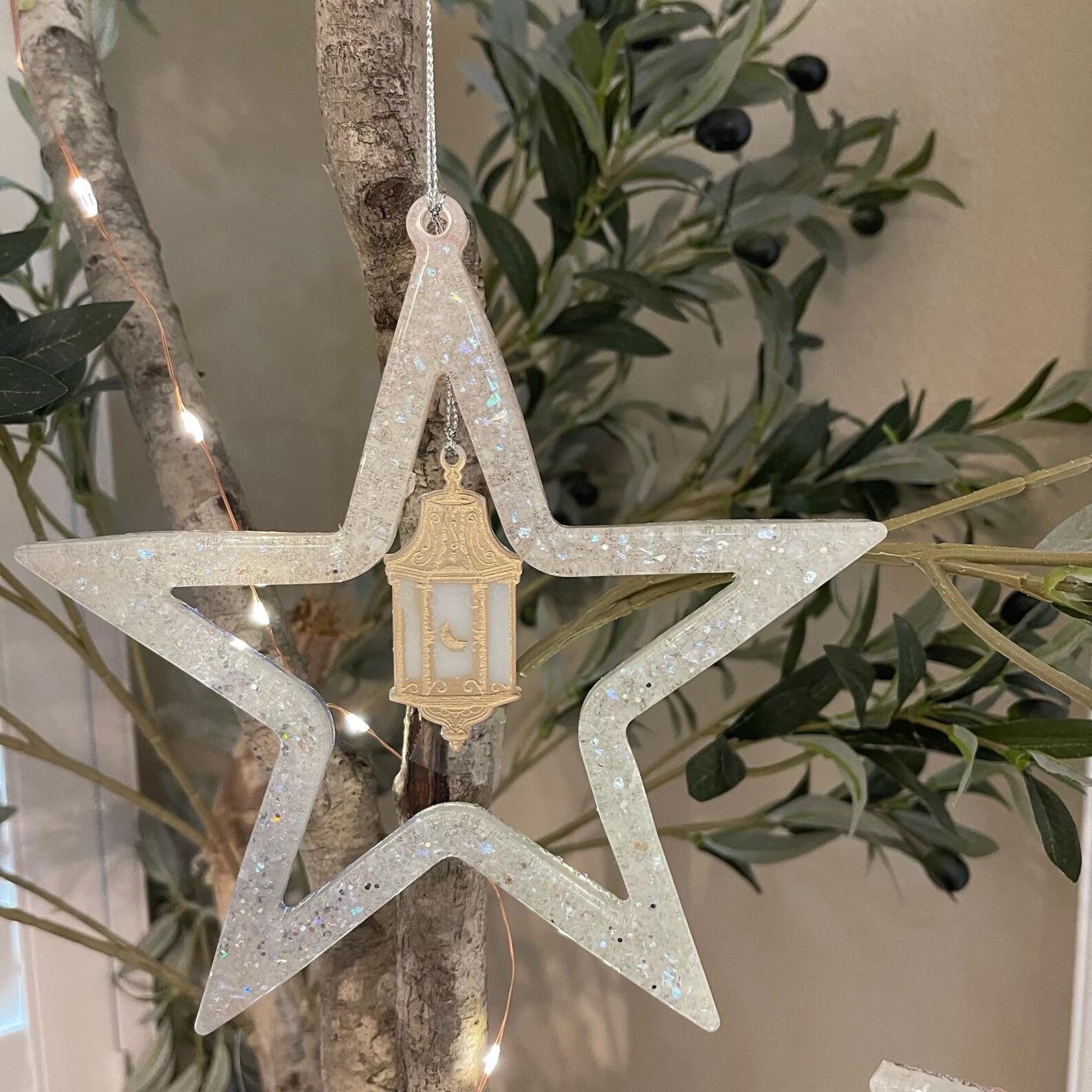 Ramadan Crescent or Star Wall Hanging | Ramadan Tree Ornament | Ramadan ...