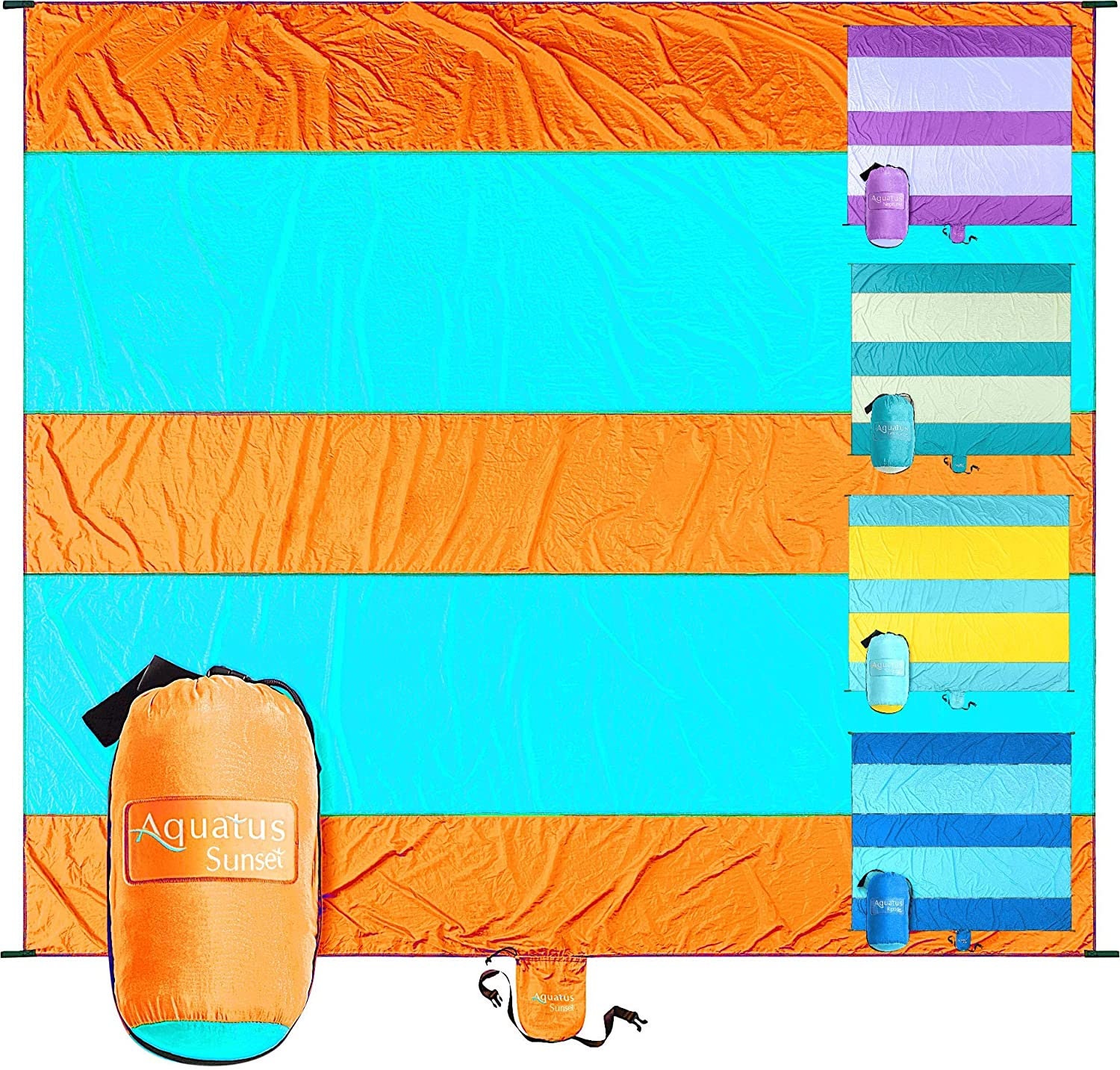 Beach Blanket WATER RESISTANT Sand proof Extra Large Oversized Etsy