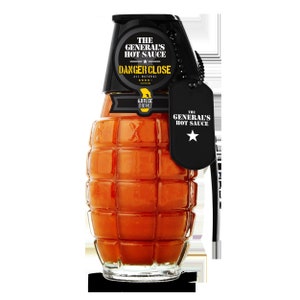 The General's Hot Sauce | Novelty Grenade Bottle | Hot Sauce Gift