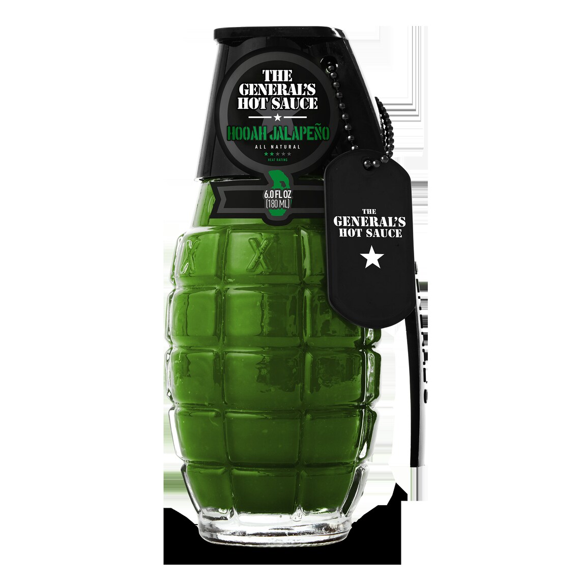 The General's Hot Sauce Novelty Grenade Bottle Hot Sauce Gift Etsy