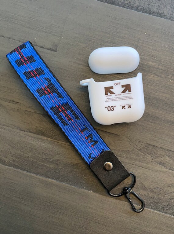Lanyard Off White Airpod Case With Strap Off-White Logo-Print
