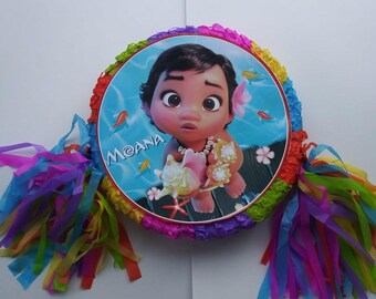 Moana INSPIRED mini pinatas Quantity 10