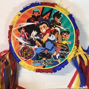 Beyblade Gingka Personalized Cake Topper Etsy