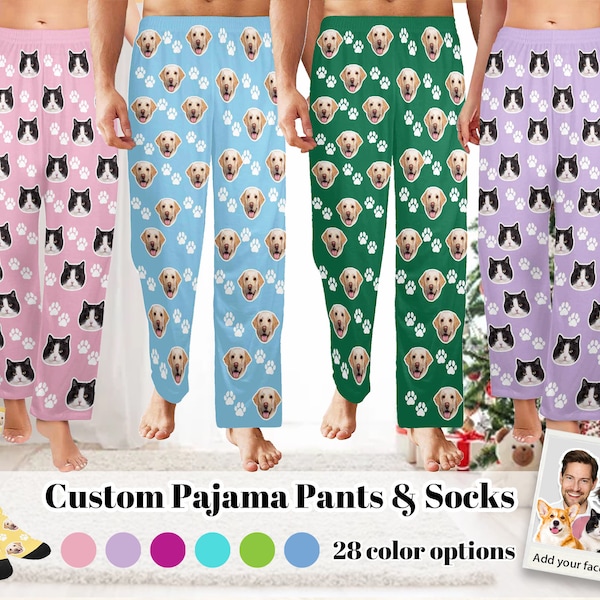 Cat. Pajama Pants Etsy