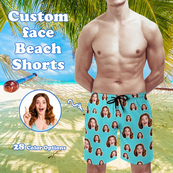 New Arrival Mens Swim Trunks With Mesh Lining Side Pockets