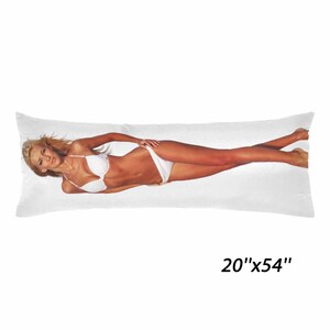 Custom Photo Pillowcase Personalized Body Pillow Case with Picture Photo On Pillow Cover Double Side Pillowcase Home Decor Birthday Fun Gift bild 8