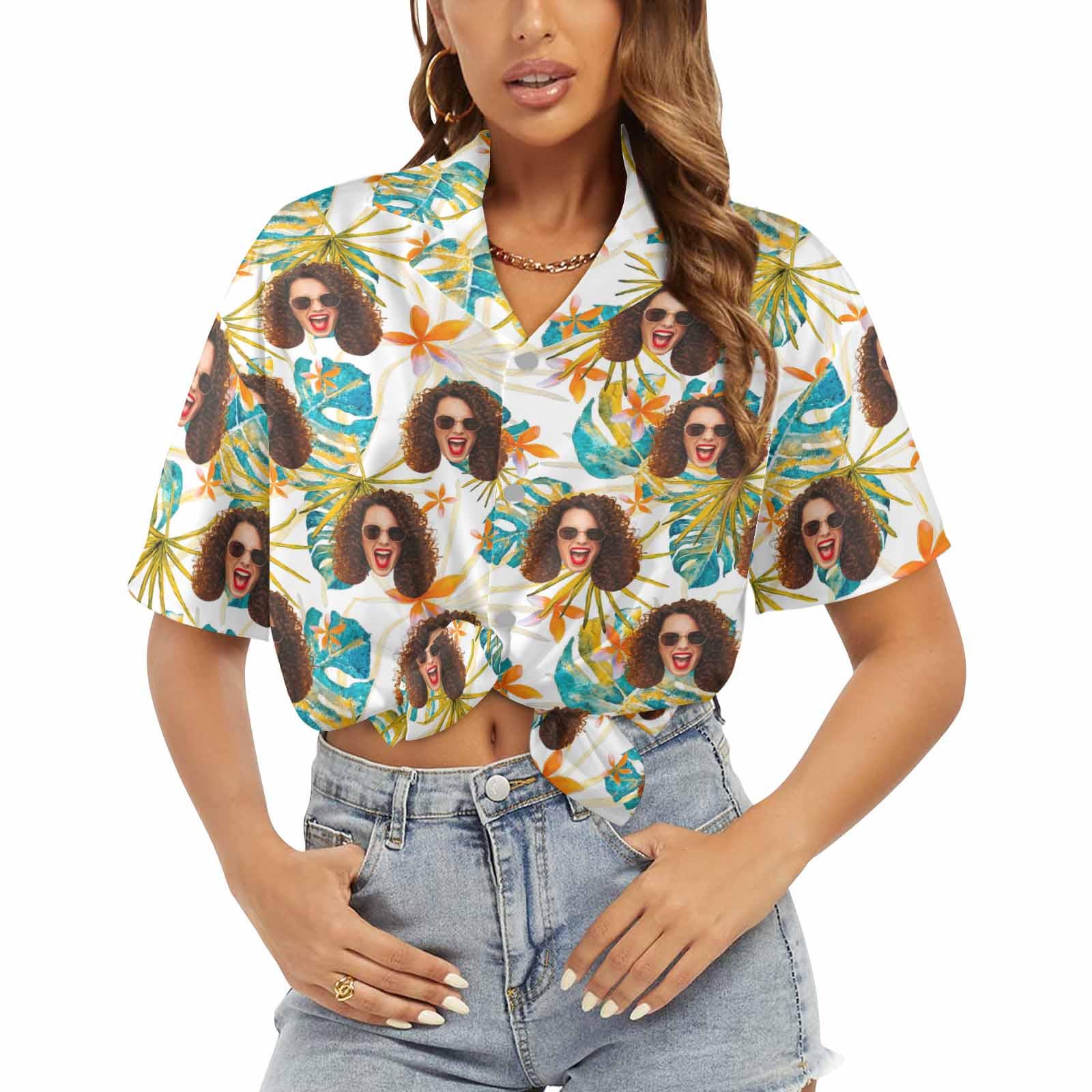 Discover Custom Hawaiian Shirts with Face Personalized Photo Hawaiian Shirts