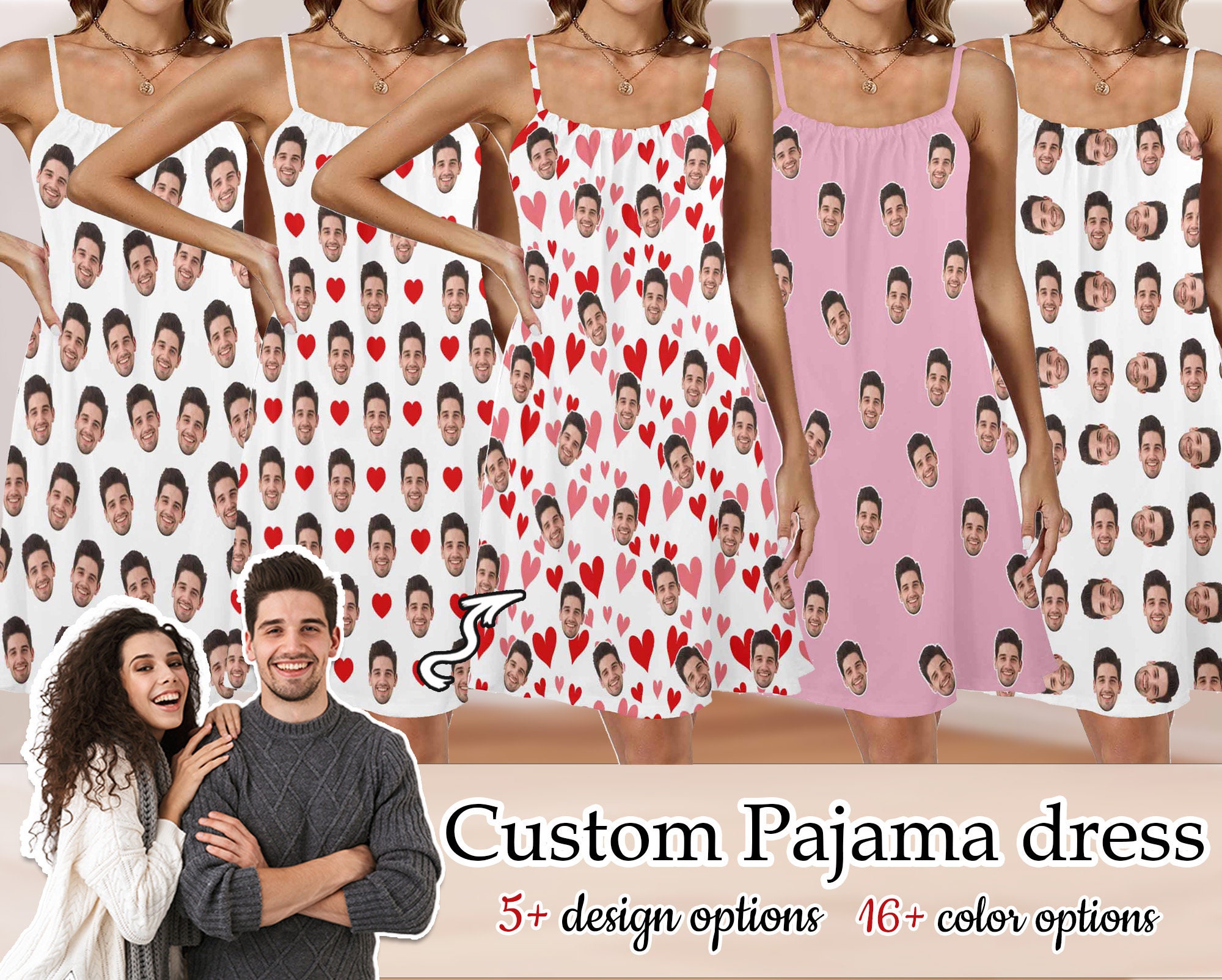 Personalized nightgowns for adults sale