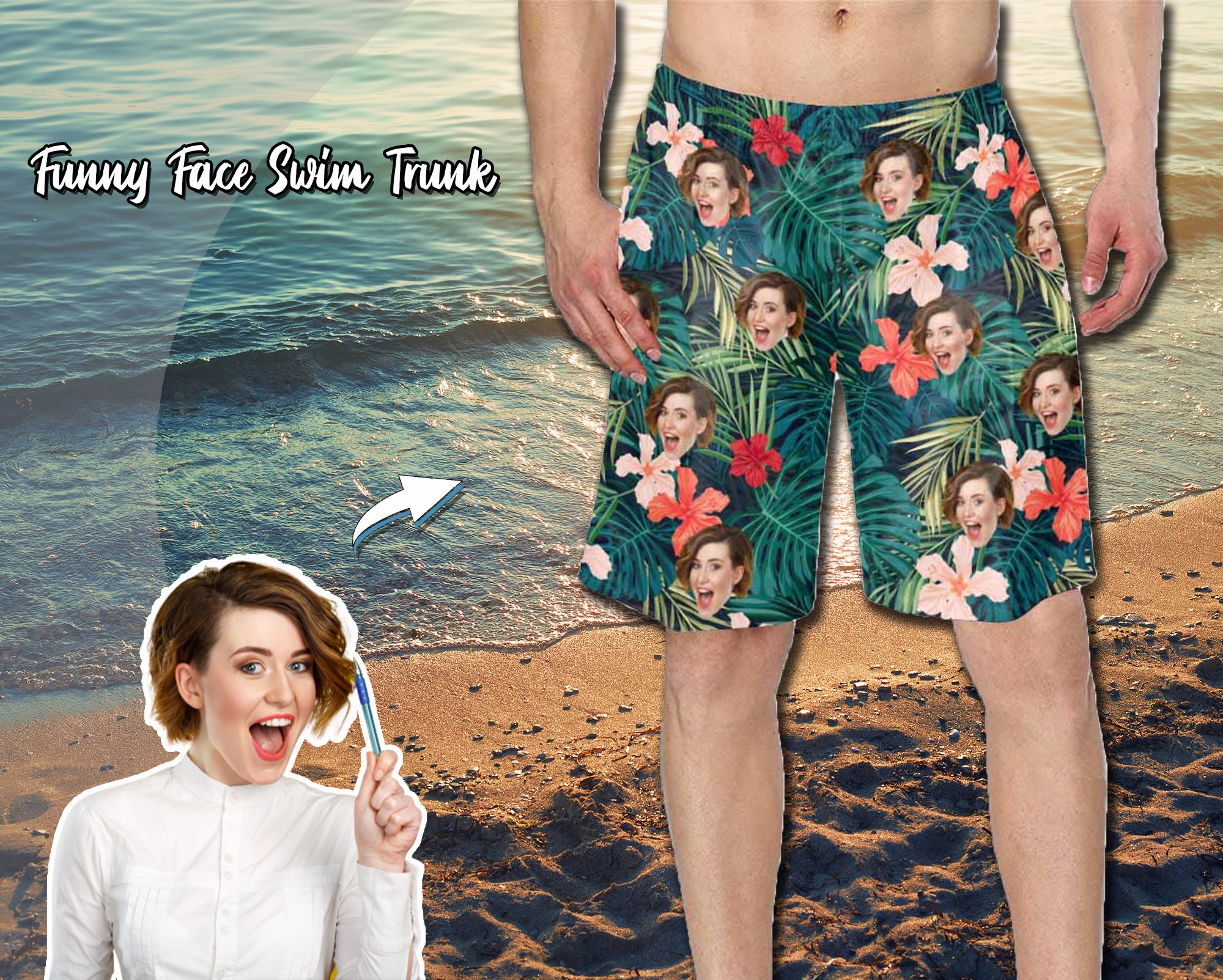 Funny Swim Trunks - Etsy Funny Swim Trunks - Etsy