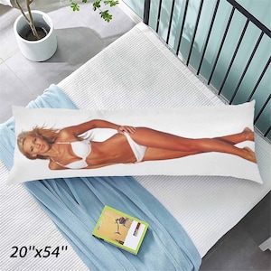 Custom Photo Pillowcase Personalized Body Pillow Case with Picture Photo On Pillow Cover Double Side Pillowcase Home Decor Birthday Fun Gift bild 7