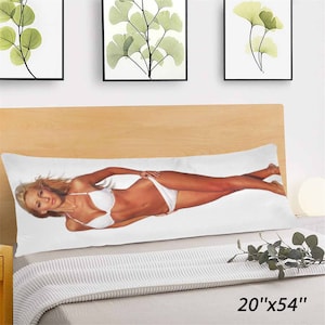 Custom Photo Pillowcase Personalized Body Pillow Case with Picture Photo On Pillow Cover Double Side Pillowcase Home Decor Birthday Fun Gift bild 6