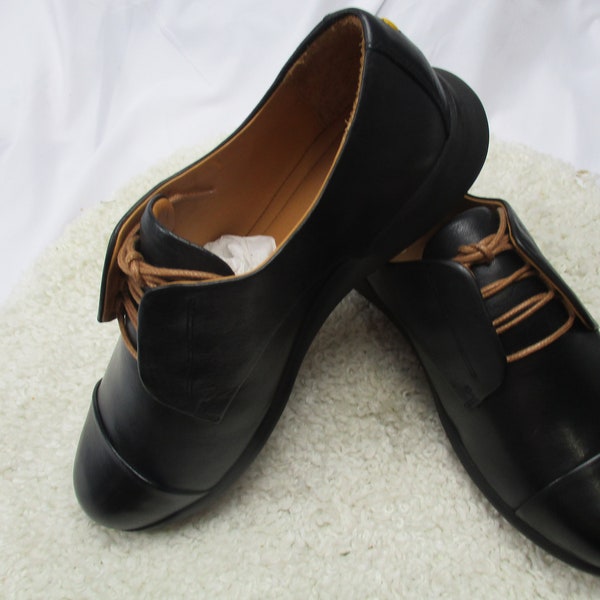 Samuel Hubbard Women's Sizes 5.5-10.5 Black High Quality Leather Freedom Now Shoes. FREE SHIPPING!