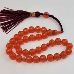 Sıkma Kehribar, Ramadan Gift, Eid Gifts, Tasbeeh, Prayer Beads, Tesbih, Tasbih, Misbaha, Muslim Rosary, Amber Bakelite, Same day Shipping