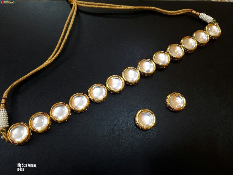 Different Designs for Gold Plated Necklace Earrings Chokar Set Ethnic Tradional Kundan Meena Jewelry Bridal Bollywood Latest Cheapest