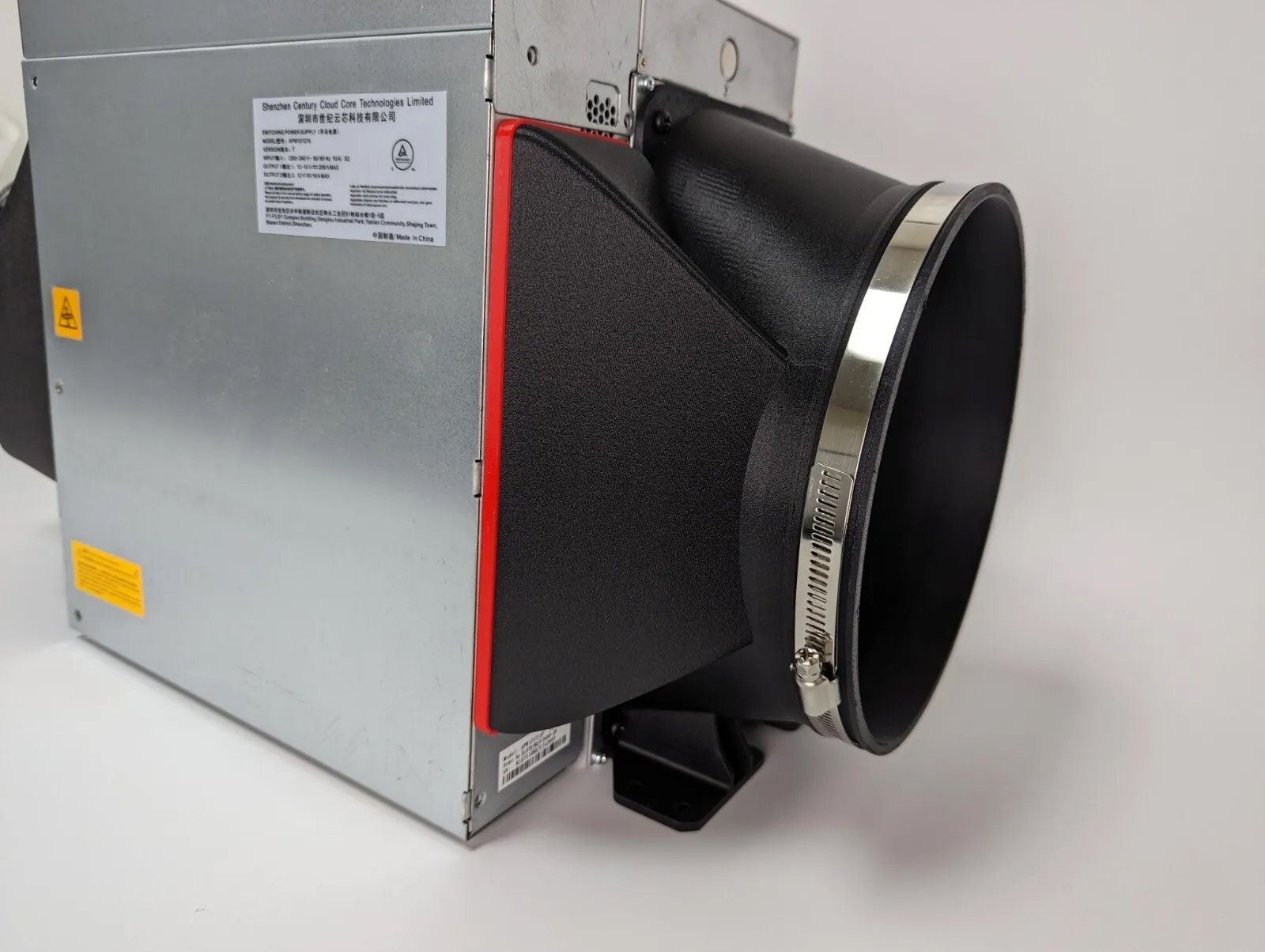 Ventola Zaycan 120mm Per Antminer S19 / Iceriver KS2-KS3 – 6500-7000RPM, 12V, 4-pin