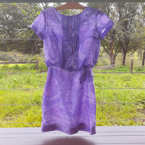 Retro/Vintage Purple dress