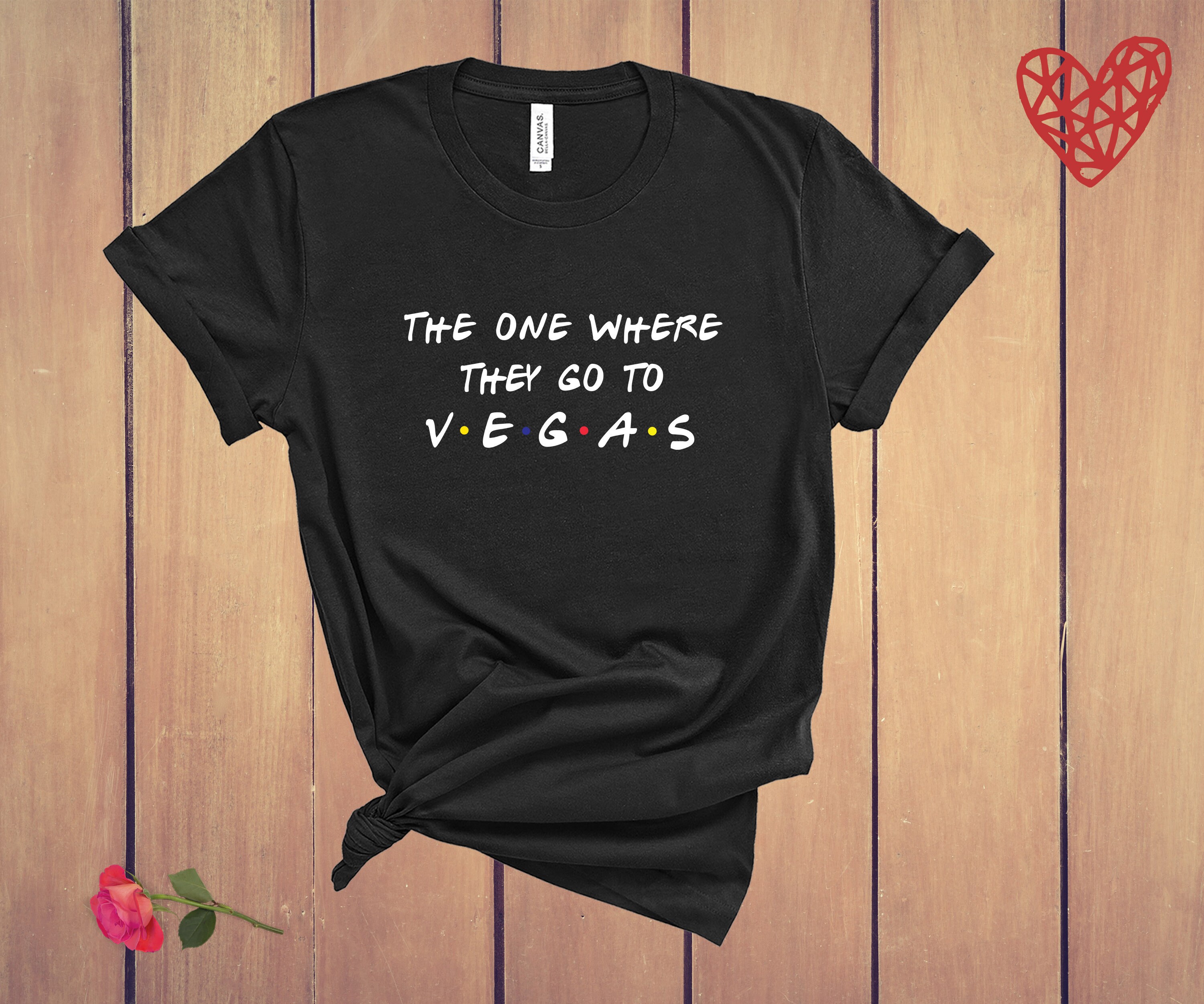 Matching Vegas Shirt The One Where They Go To Vegas Shirt | Etsy