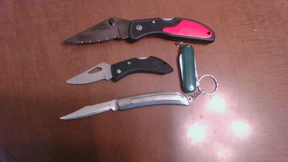 4 knives for 9.99  and free shipping hunting fishing or camping