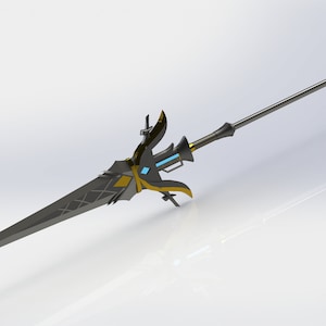 Arknights Nearl the Radiant Knight&#39;s Swordstaff STL files