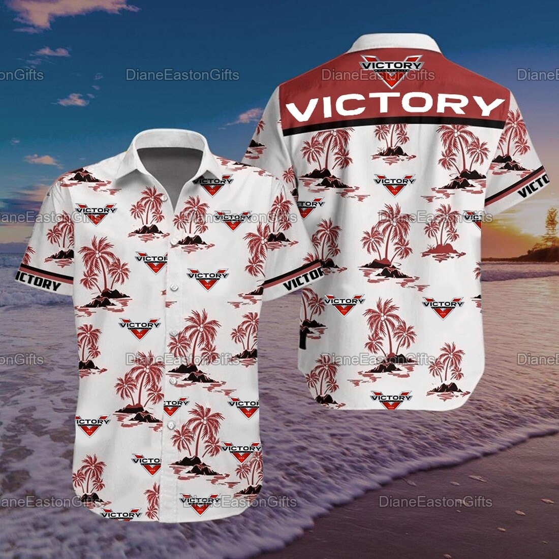 Victory Motorcycles Hawaiian Shirts Gifts For Motocrycler Etsy
