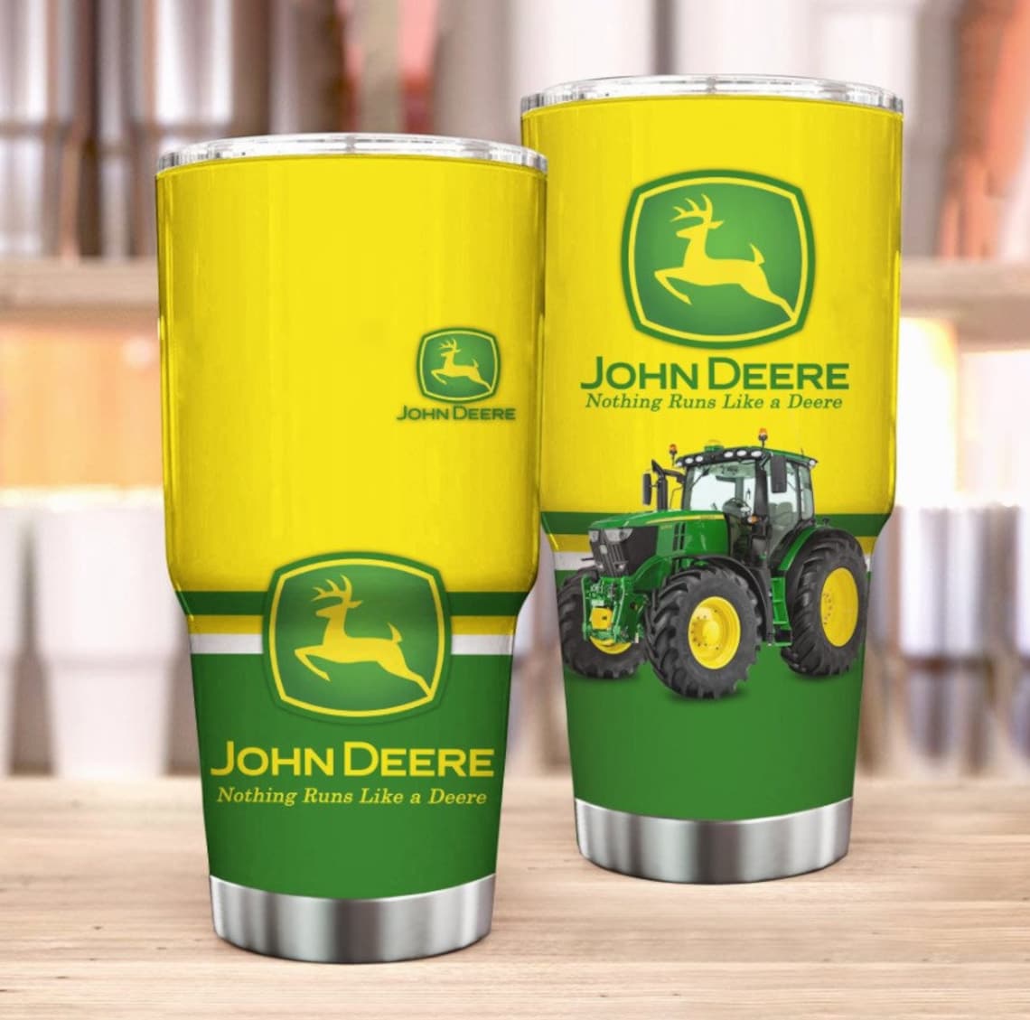 John Deere Tractor Tumbler Farmer Gifts Farmers Wife | Etsy