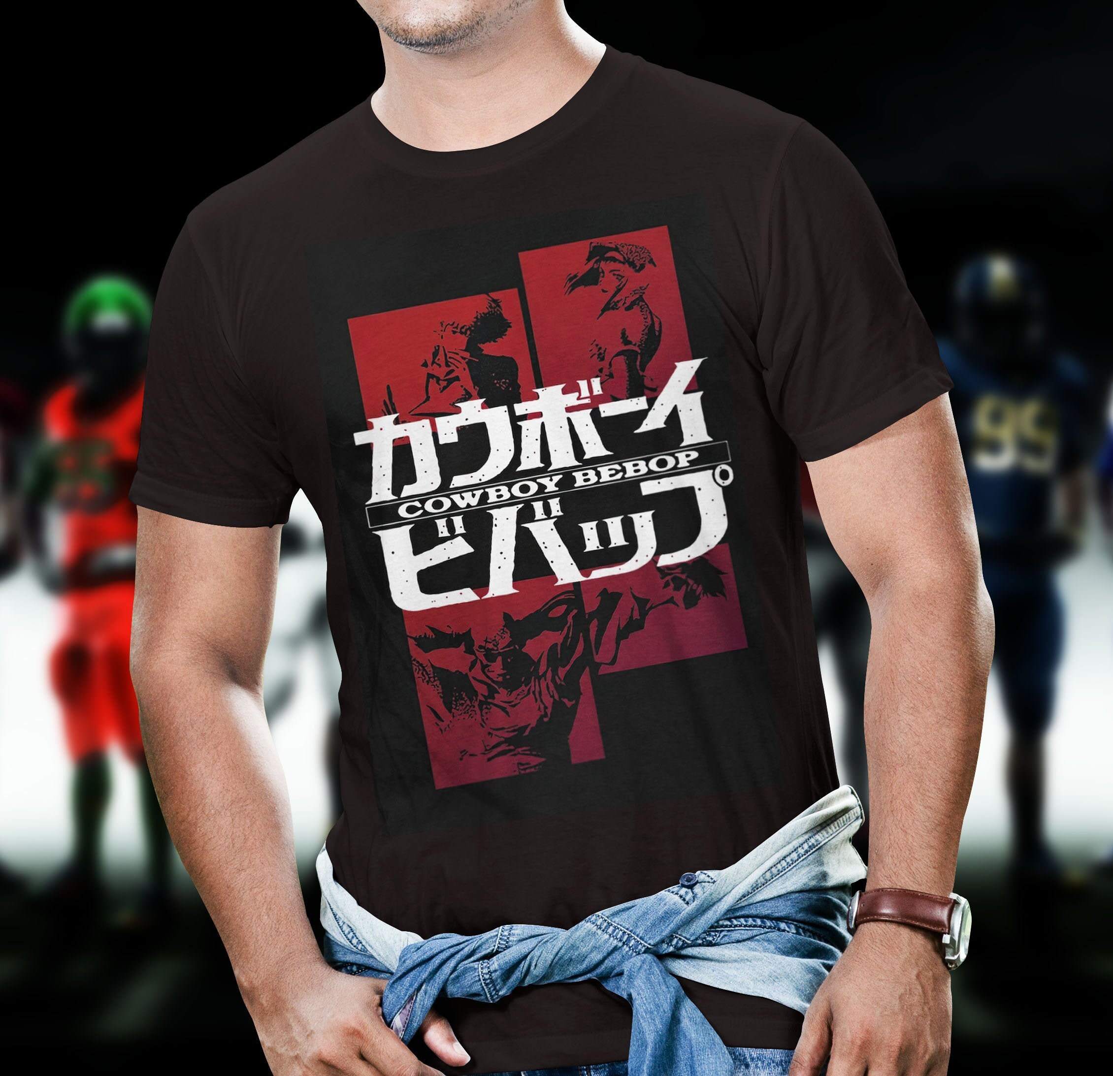 Cowboy Bebop Shirt Cowboy Bebop Vintage TShirt Cowboy Bebop Etsy