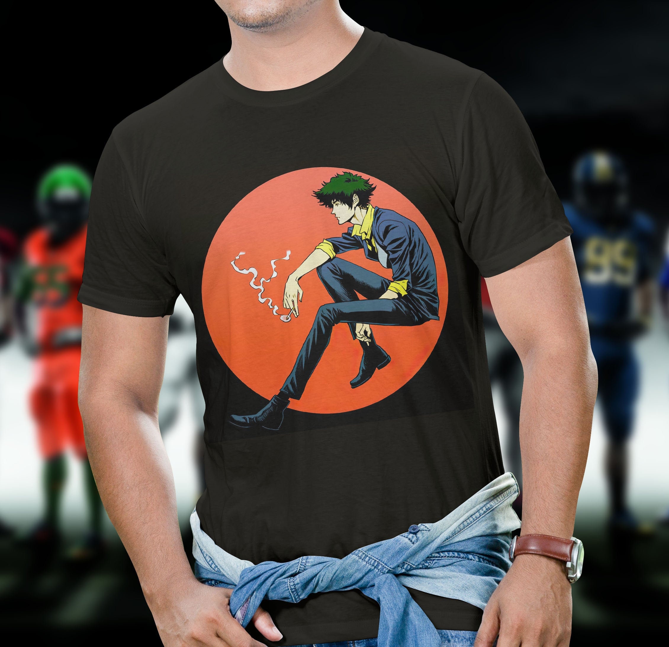 Cowboy Bebop Shirt Cowboy Bebop Vintage TShirt Cowboy Bebop Etsy
