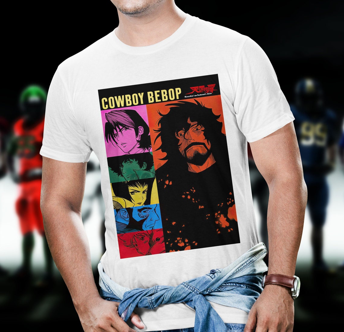 Cowboy Bebop Shirt Cowboy Bebop Vintage TShirt Cowboy Bebop Etsy