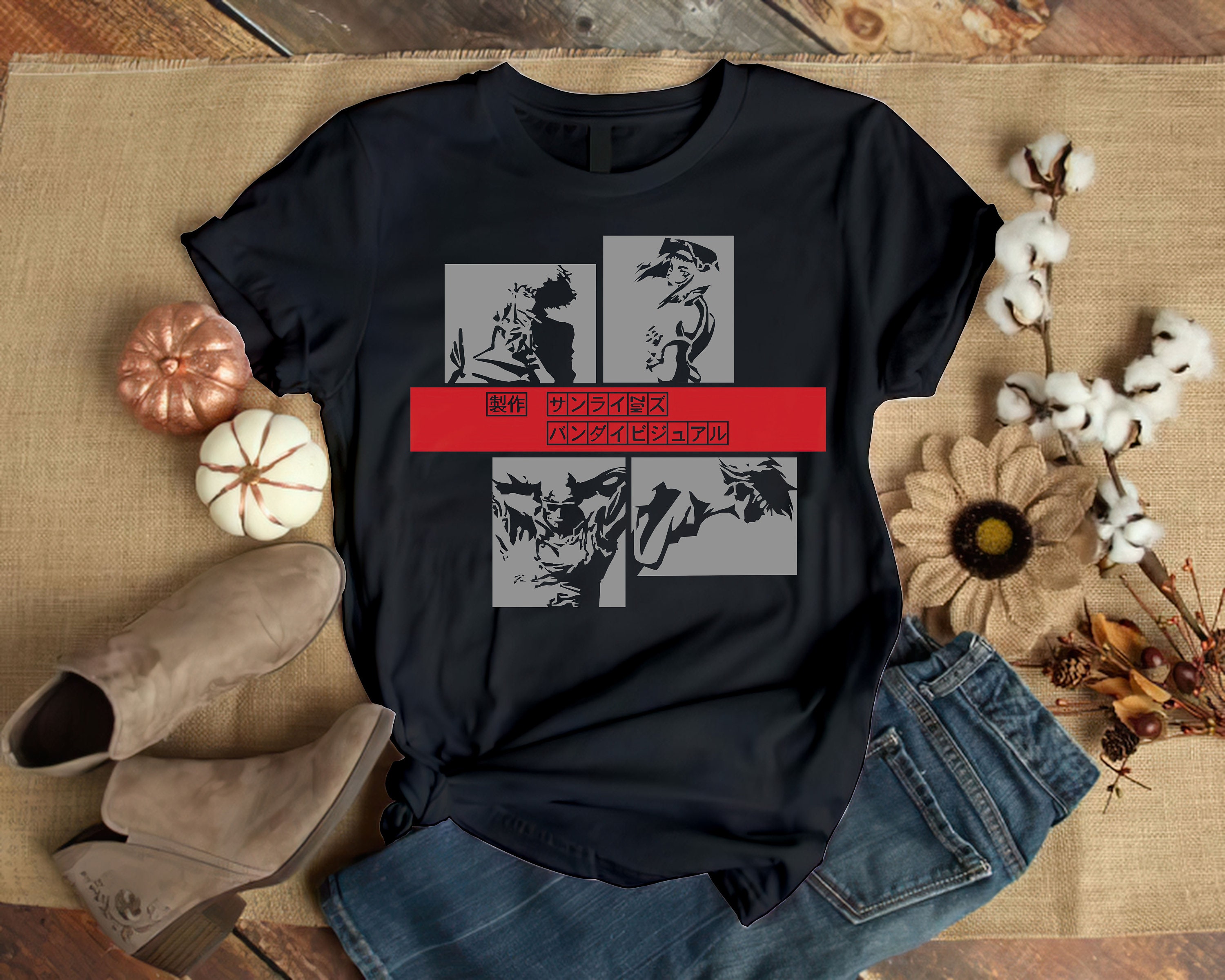 Cowboy Bebop Shirt Cowboy Bebop Vintage TShirt Cowboy Bebop Etsy