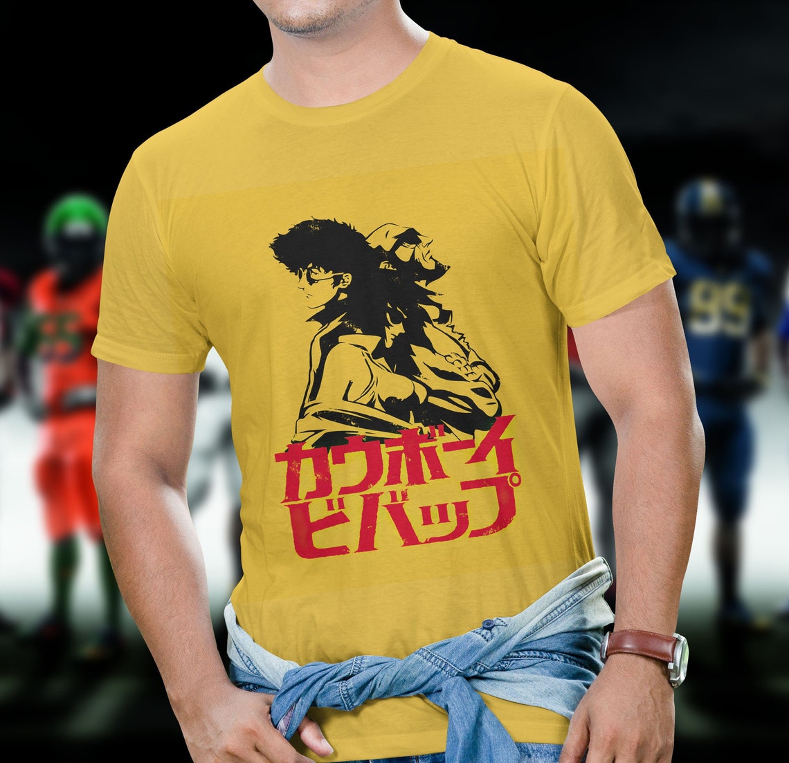 Cowboy Bebop Shirt Cowboy Bebop Vintage TShirt Cowboy Bebop Etsy