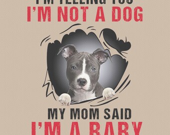 Download T Shirt Design Png File I M Telling You I M Not A Pitbull Png Sublimation Pit Bull Png Pitbull Mom Png Digital Download Clip Art Digital Art Collectibles Delage Com Br
