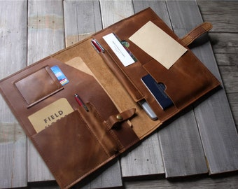 Personalized Case Leather MacBook Pro Sleeve, MacBook Air Case 13 15 M2 M3 2024, MacBook Pro 14 16 Inch M2 M3 Max Cover Portfolio