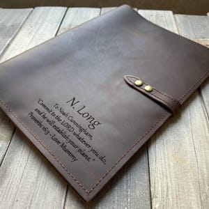 Pasta de couro personalizada para documentos, organizador, porta-documentos, capa para viagem, para homens e mulheres.