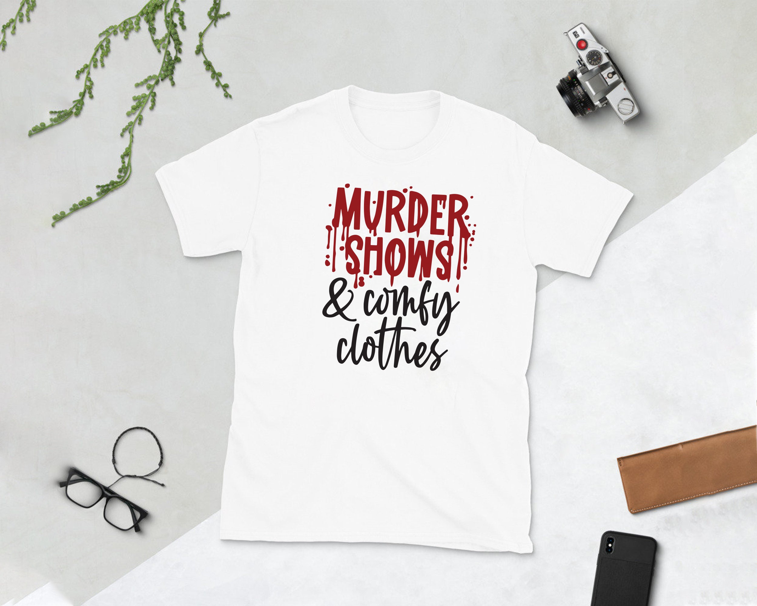 Murder Shows & Comfy Clothes SVG Svg Files For Cricut SVG | Etsy