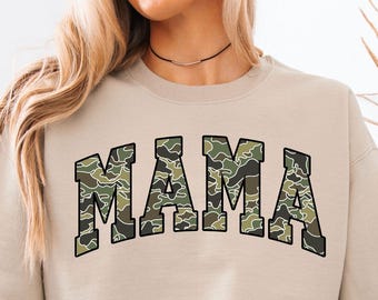 Camouflage Mama Shirt, Armee Mama Shirt, Mama Shirt, Retro Mama Shirt, Shirt für Mama, Varsity Mama Shirt