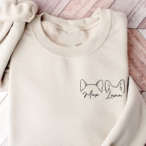 Custom Dog Sweatshirt, Personalized Pet Owner Sweatshirt, Custom Pet T-Shirt, Custom Pet Sweater Dog,New Dog Owner Gift,Pet Owner Gifts