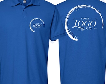 Benutzerdefinierte Firmenlogo Poloshirts, personalisierte Geschäftskleidung