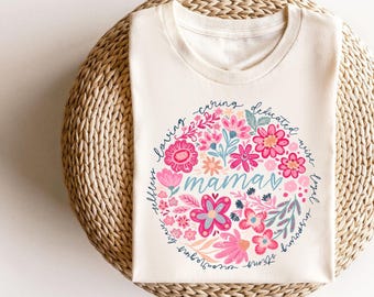 Muttertag starke Mutter Shirt, liebevolle Verständnis Mutter Shirt, Mutter Leben Shirt, neue Mutter Shirt, Geschenk für Mutter, geliebte Mutter T-Shirts