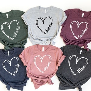 Personalized Mom Shirt, Gift for Family, Gift for Him, Gift for Them, Family Tee, Special Gift Tee, Enter Name Here Tee, Cute Family Tee