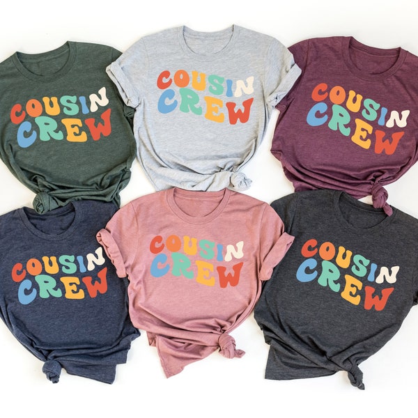 Cousin Crew Shirts , Family Trip Shirt, Cousins T shirts, Matching Cousin Shirt, Family Cousin Gifts, Cousin Vacation Shirt