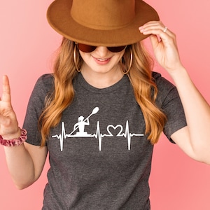 Kayaking Shirt | Nature Lover T-Shirt | Mothers Day | Canoe Tee | Lake Shirt | Fishing Shirt | Camping Shirt | Canoeing Shirt | Gift to Mom image 4