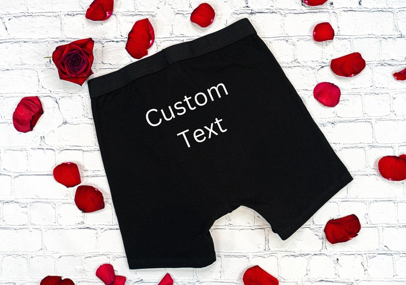 Personalized Boxers for Men Custom Underwear Gift for Etsy