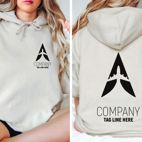 Custom Company Logo Matching Sweatshirt, Custom Text Sweatshirt,Personalized Custom Sweatshirt,Custom Back And Front Sweatshirt,Custom Shirt