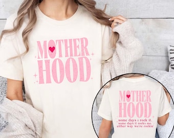 Mutter Haube Shirt Trendy Mama Tshirt, Mama Leben T-Shirt, Mama T-Shirt, Mutterschaft T-Shirt, Cool Mom Club