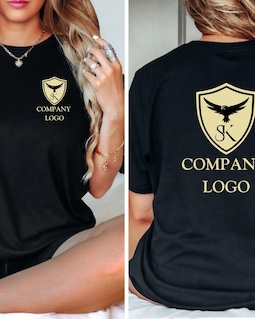 Custom Company Logo T-shirts, Custom Design Sweatshirts, Personalized Logo Hoodies, Custom